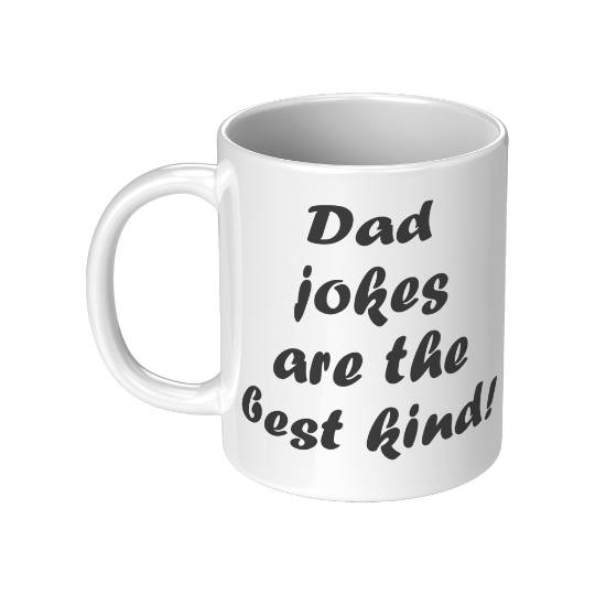 http://Dad%20jokes%20are%20the%20best%20kind!%20White%20Mug